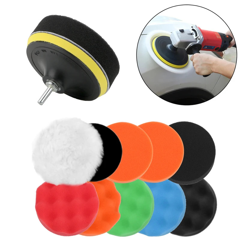 12Pcs/set Car Polishing Pad Pa - Polish Pad Set Buffer 评论和价格