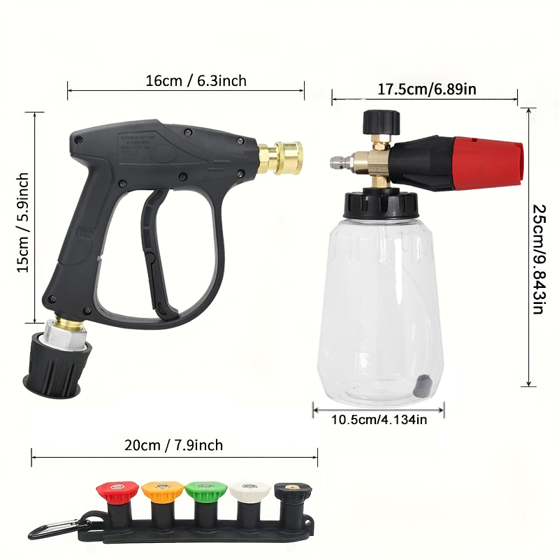 Karcher Compatible Snow Foam L - Pressure Washer Foam Gun 评论和价格