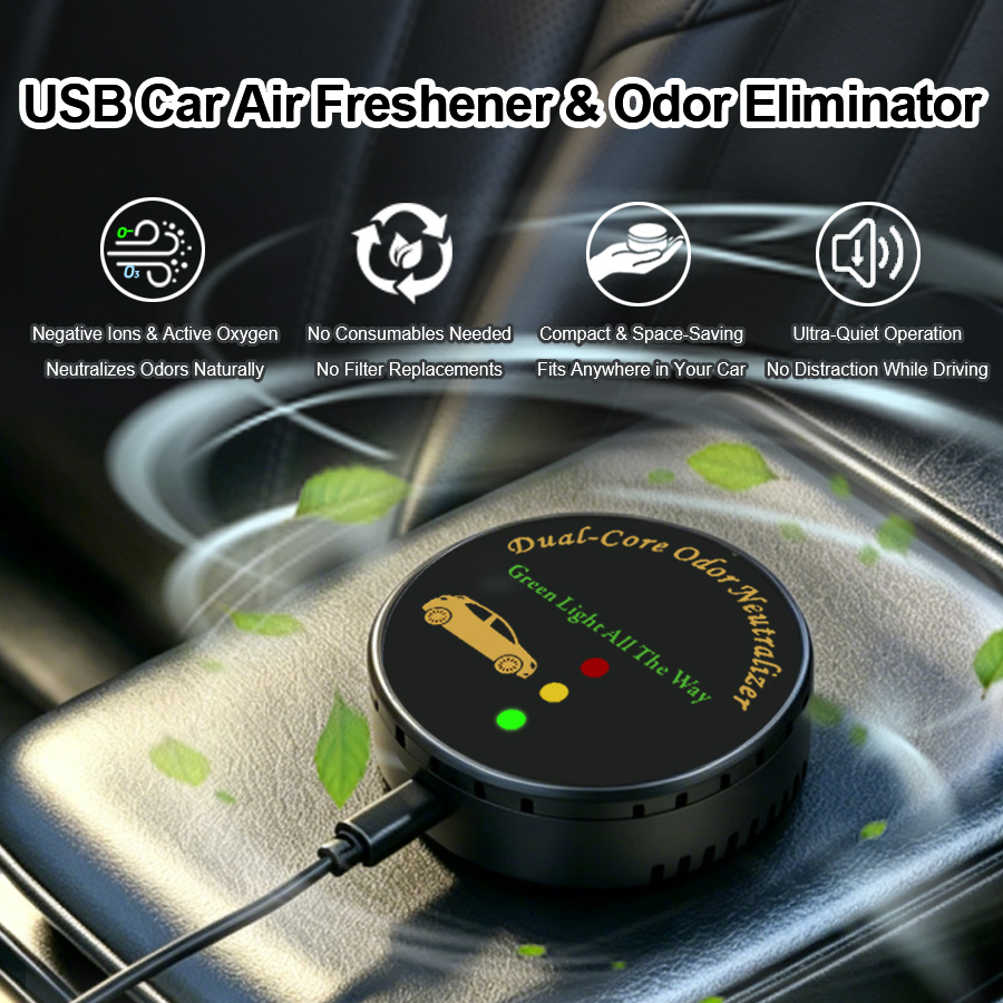 Car Air Purifier, Filter-Free  - Odor Eliminator Car 评论和价格