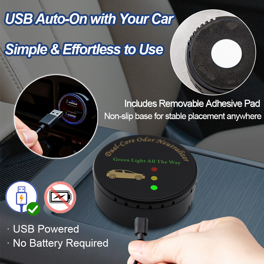Car Air Purifier, Filter-Free  - Odor Eliminator Car 评论和价格