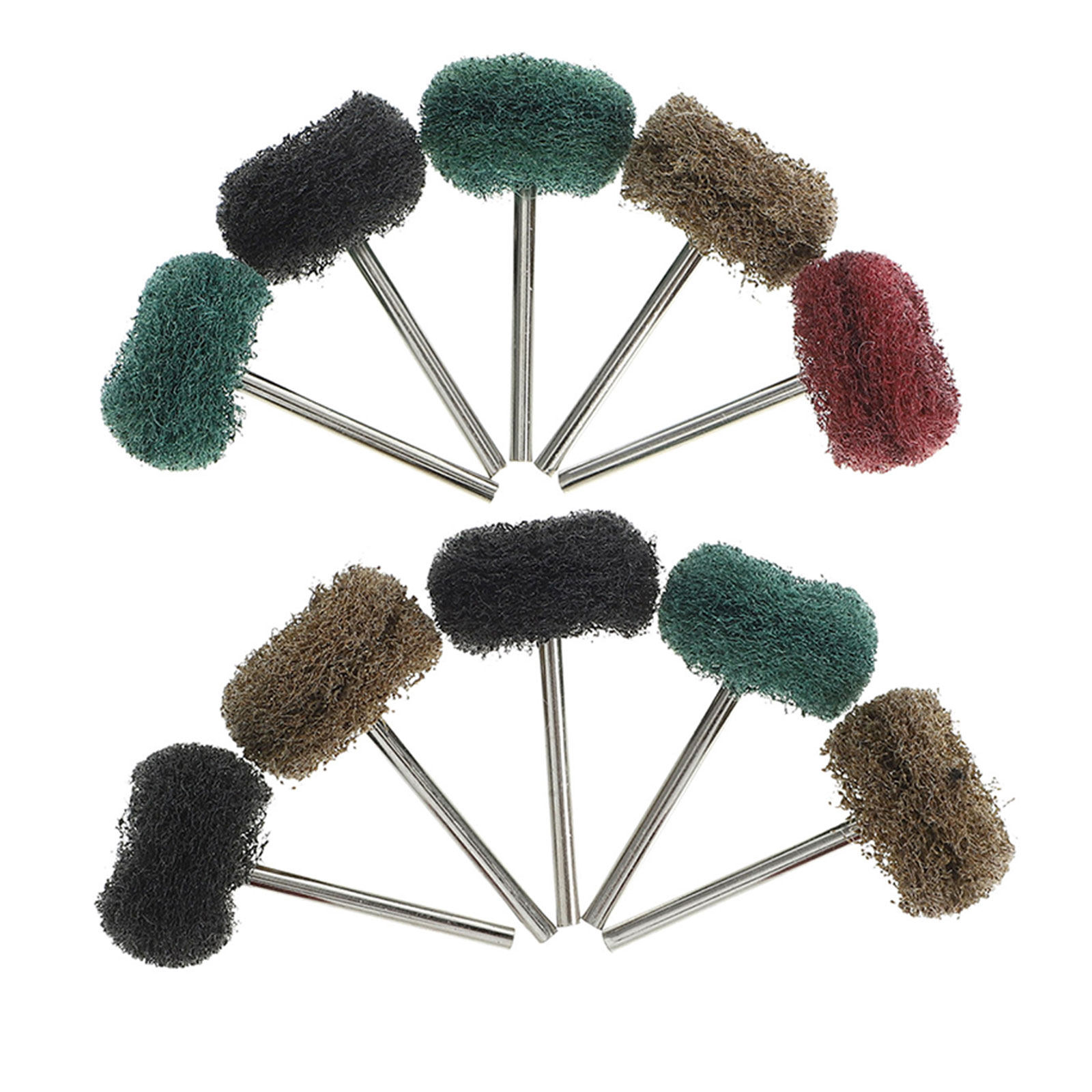 24Pcs Nylon Fiber Polishing Bu - Polish Pad Set Buffer 评论和价格