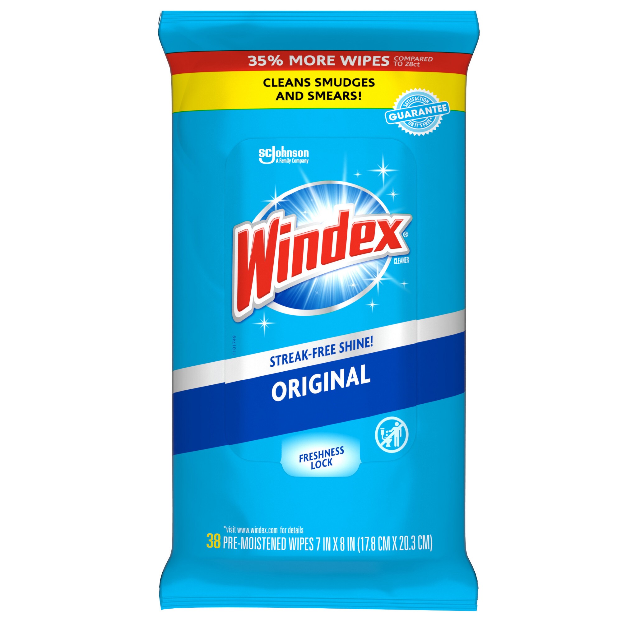 38ct Pre-Moistened Window And  - Glass Cleaner Streak 评论和价格