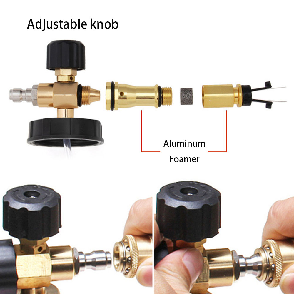 Upgraded Car Washer Snow Foam  - Pressure Washer Foam Gun 评论和价格