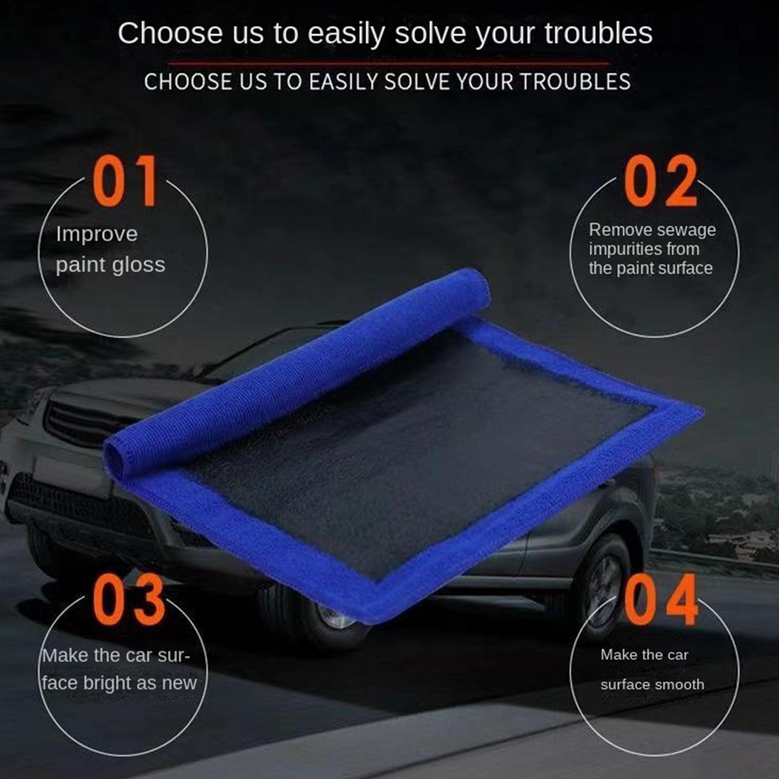 Clay Bar Towel for Car Detaili - Microfiber Towel Detailing 评论和价格