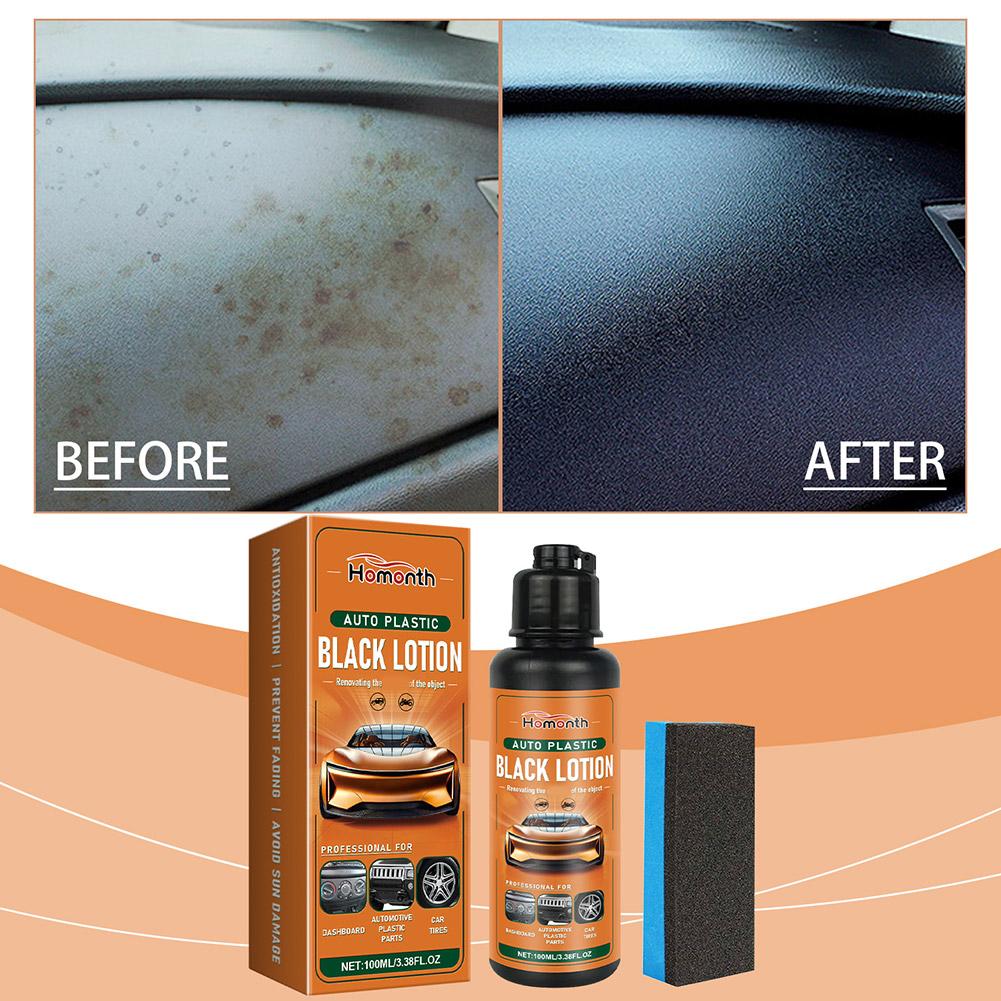 100ml Auto Plastic Black Lotio - Trim Restorer Plastic 评论和价格