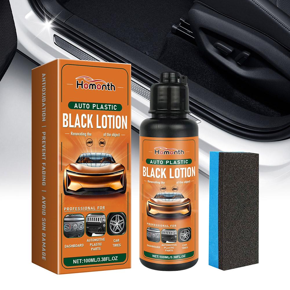 100ml Auto Plastic Black Lotio - Trim Restorer Plastic 评论和价格